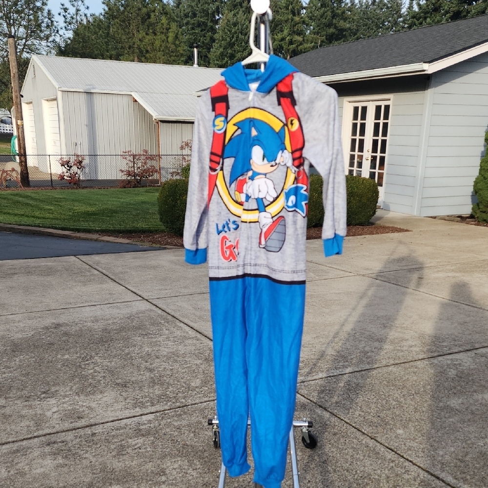 Sonic The Hedgehog Hooded Onsie